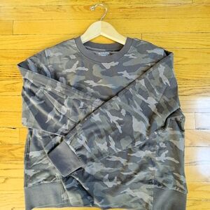 ATHLETA Camo Pullover Sweatshirt